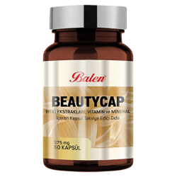  Balen Beautycap Bitki Ekstraktları, Vitamin ve Mineral İçeren Kapsül Takviye Edici Gıda