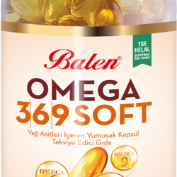  Balen Omega 3,6,9 Soft Yağ Asitleri İçeren Yumuşak Kapsül 1380 MG