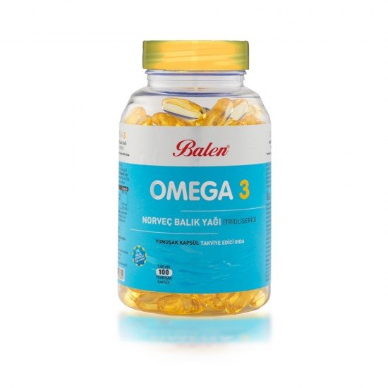 Omega 3 Norveç Balık Yağı (Trigliserid)Yumuşak Kapsül 1380 Mg*100-