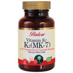  VİTAMİN 2 2-MK 7 D3 450 mg *60 kapsül