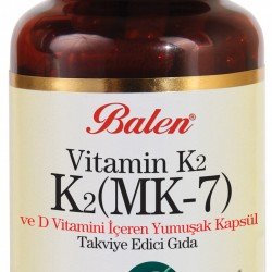  VİTAMİN 2 2-MK 7 D3 450 mg *60 kapsül