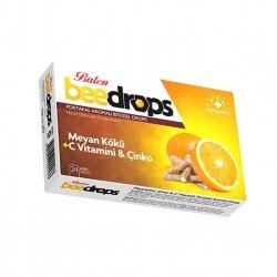  Balen Beedrops Meyan Kökü+C Vit.-Çinko Portakal Aromalı Drops