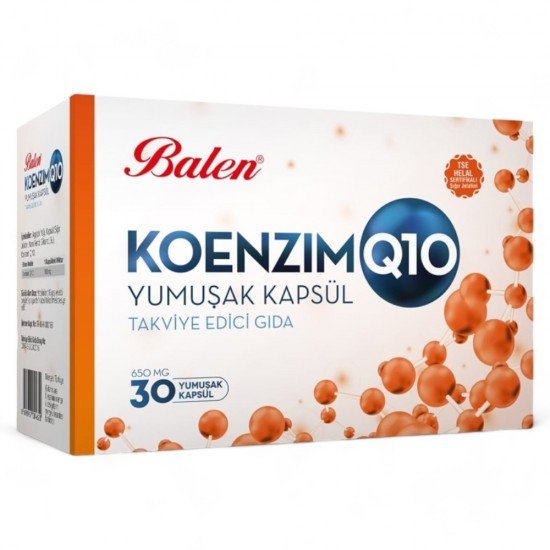 Balen Koenzim Q10 İçeren Yumuşak Kapsül 650MG*30-8690957004620