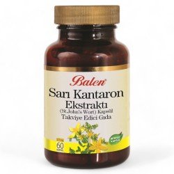 Balen Sarı Kantaron Ekstraktı (St. John's Wort) Kapsül 375MG*60