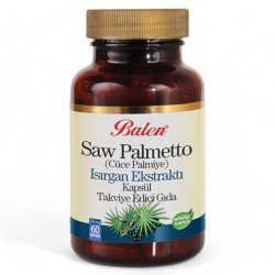 Balen Saw Palmetto (Cüce Palmiye), Isırgan Ekstraktı Kapsül 375MG*60