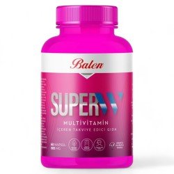 Balen Süper-w Multivitamin Kapsül 585 mg