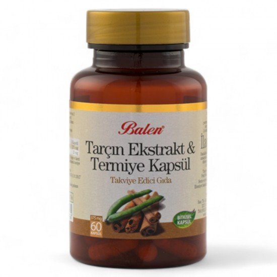 Balen Tarçın Ekstrakt & Termiye Kapsül 375MG*60-8690957000264