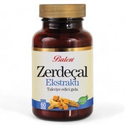 Balen Zerdeçal Ekstraktı Kapsül 250mg*60