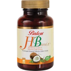  Balen HB Mix Hindistan Cevizi ve Biberiye Yağı İçeren Yumuşak Kapsül